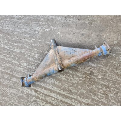 Eje delantero para d y e 5200b con casquillos (recambio para 1.2351 b 274)