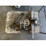 Overhaul of connecting rod, arm cross, thrust washers,...