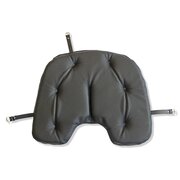 Cojn de asiento, cuero autntico, negro