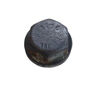 Radiator nut metric, original