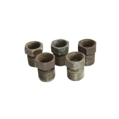 5 x metrische Druckschrauben M16x1,5, original