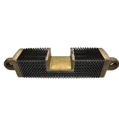 Elemento de radiador corto 450mm, con hendidura, 2 eleccin, completamente de latn