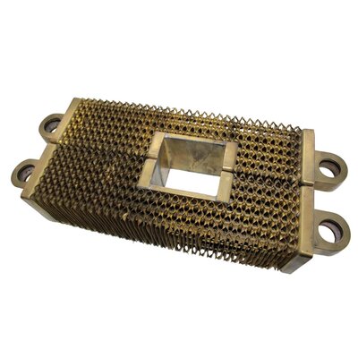 hr5/hr6 radiator element short 450mm, set, 2 pieces (front and rear), 2nd choice, with offset indentation