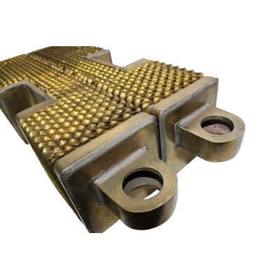 hr5/hr6 radiator element short 450mm, set, 2 pieces (front and rear), 2nd choice, with offset indentation