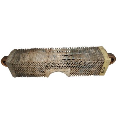 Khlerelement lang, 500mm (Augenabstand Mitte/Mitte), mit Einbuchtung