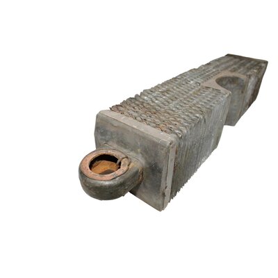 Elment de refroidissement long, 500mm (distance entre les yeux centre/centre), avec encoche