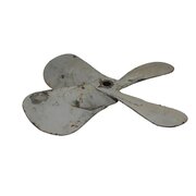 Aspa de ventilador 10 litros, radiador corto, aspa de viento