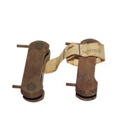 2 x Gabel kompl. mit 1405 und 1406 zur Verbindung von...