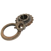 Roue conique (z=17) avec cannelures (pour d7506  partir...