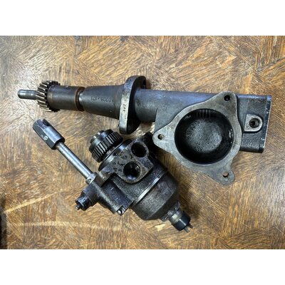 Rvision de la pompe  huile et de lentranement du lubrificateur d8506