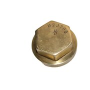 1 x tuerca m�trica de radiador, ligeras se�ales de...