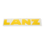 Lettrage (autocollant) lanz pour sige de baignoire