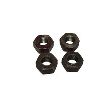 4 x 5/8 BSW Muttern SW27, original