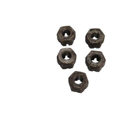 tuerca de castillo 5 x 3/8 bsw, sw17