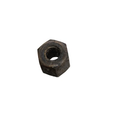 Hexagon nut for exhaust (brass), metric