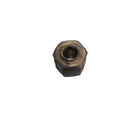 Hexagon nut for exhaust (brass), metric