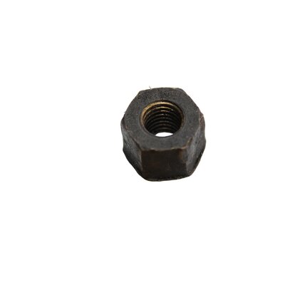 Hexagon nut for exhaust (brass), metric