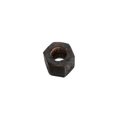 Hexagon nut for exhaust (brass), metric