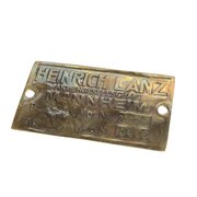 Plaque signaltique hr5/hr6 originale