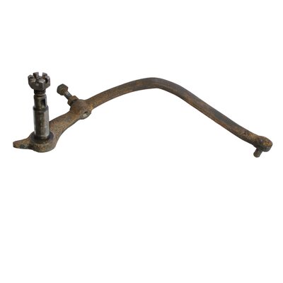 Lever complete for pre-pumping (on main bearing cover) with stop screw