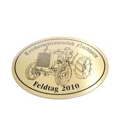 Targa/insegna commemorativa in ottone Nordhorn 2010