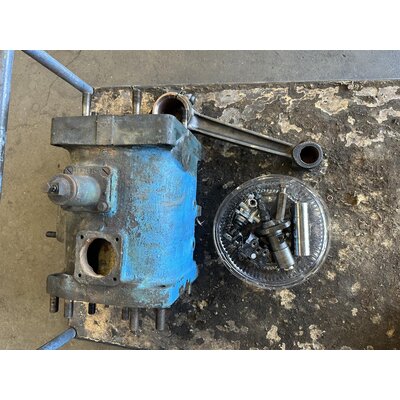 Revisione cilindro d1616, biella, pompe