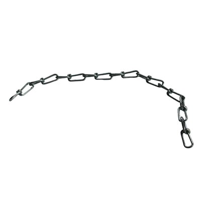 Cadena anudada, para pasador de enganche, 280 mm de longitud, alambre de 2,0 mm