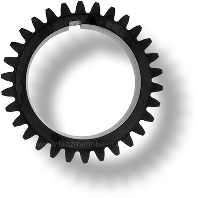 Ruota dentata sottodimensionata da -1 mm (z=30) fino al telaio n. 711563 e 725555