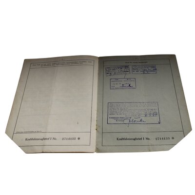 Documento di circolazione Lanz n. 213978, d7506 Tuttofare