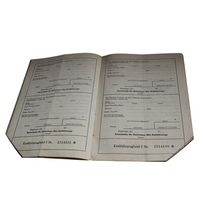 Vehicle registration document Lanz no. 213978, d7506 All-purpose