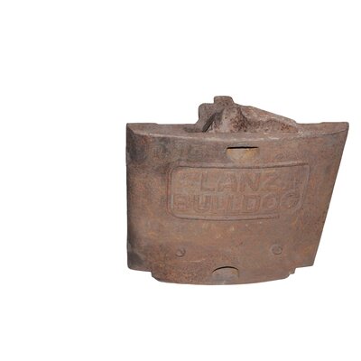 Steigrohr 35PS, lterer Nachguss, Patina