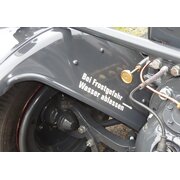 Gabarit Vidanger leau en cas de risque de gel