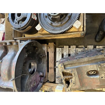 Overhaul differential, crankshaft, clutch d1506