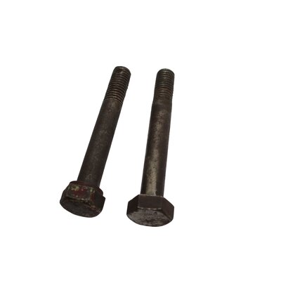 2 x 5/8 bsw x 115mm, original, hexagon bolts, thread in order. Measured from head