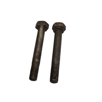 2 x 5/8 bsw x 115mm, originali, bulloni esagonali, filettatura in ordine. Misurato dalla testa