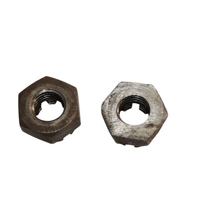 2 x crous  crneaux bsw 3/4 , filetage en ordre