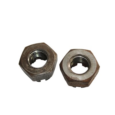 2 x crous  crneaux bsw 3/4 , filetage en ordre