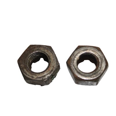 2 x castellated nut bsw 3/4 , thread in order
