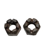 2 x castellated nut bsw 3/4 , thread in order