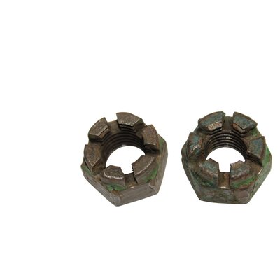 2 x crous  crneaux bsw 3/4 , filetage en ordre