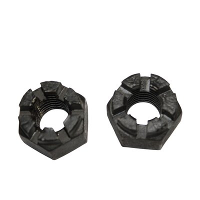 2 x crous  crneaux bsw 3/4 , filetage en ordre