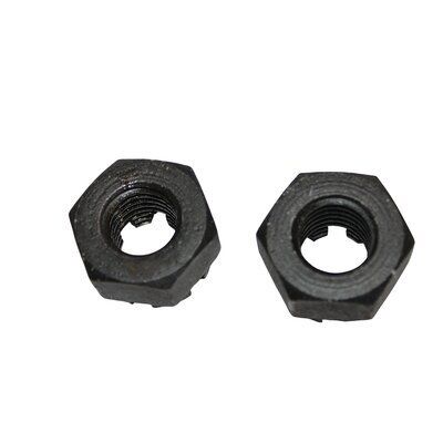 2 x crous  crneaux bsw 3/4 , filetage en ordre