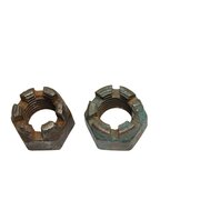 2 x crous  crneaux bsw 3/4 , filetage en ordre