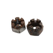 2 x tuerca castillo BSW 3/4 , rosca en orden