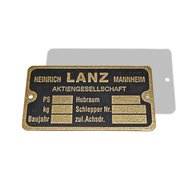 Placa de identificacin de la compaa, placa de...