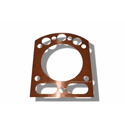 Gasket (copper sheet) between cylinder and cylinder head (1 mm)