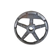 Flywheel left (governor side) from Bulldog No. 650063 and...