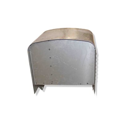 Capot compl. au n du tracteur