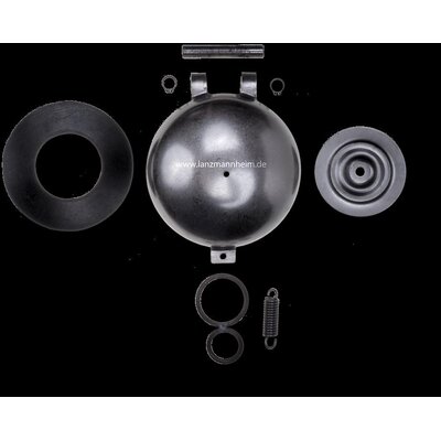 Water filler cap complete steel