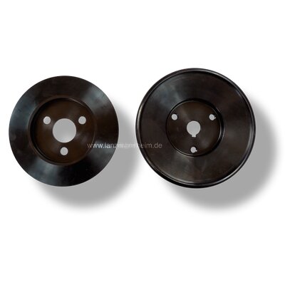 Belt pulley complete with pulleys and nut from Bulldog No. 651905 (for replacement delivery up to Bulldog No. 651904 include 1 cap 1.0788 f 126)